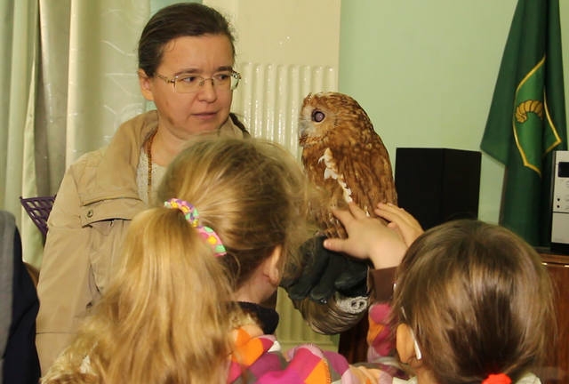 К детям с проблемами зрения приехал Харьковский зоопарк