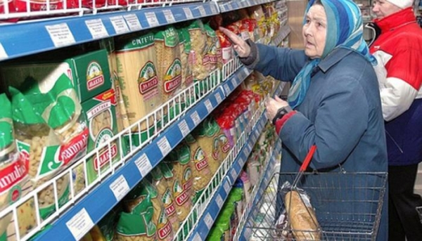 В харьковских магазинах ажиотаж