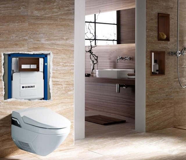 Инсталляции Geberit: достоинства и особенности