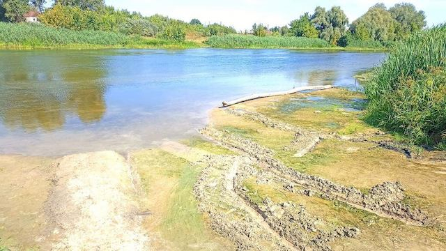 Уровень воды в реках Харьковщины приближается к минимальному