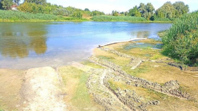 Уровень воды в реках Харьковщины приближается к минимальному