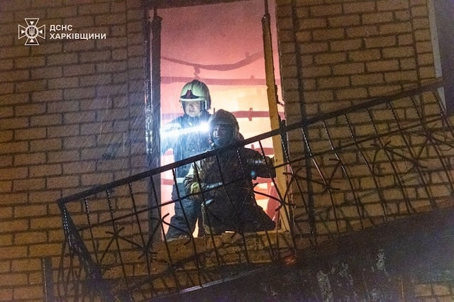 Массированная атака дронов на Харьков – за 3 часа прогремело 16 ударов (фото)