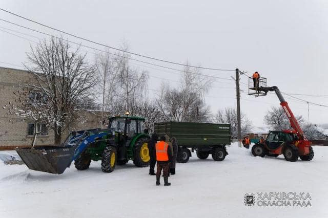 Ольховская громада приобрела технику для коммунальных служб
