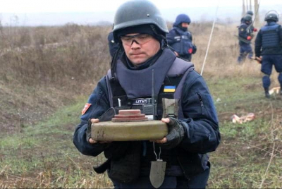 Центральный водопровод в Балаклее разминируют в конце сентября