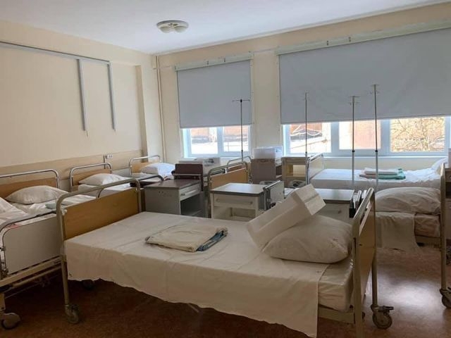 В железнодорожной больнице появились 100 кислородных точек