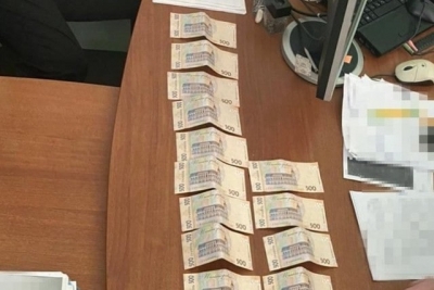 Во время получения взятки задержан госслужащий