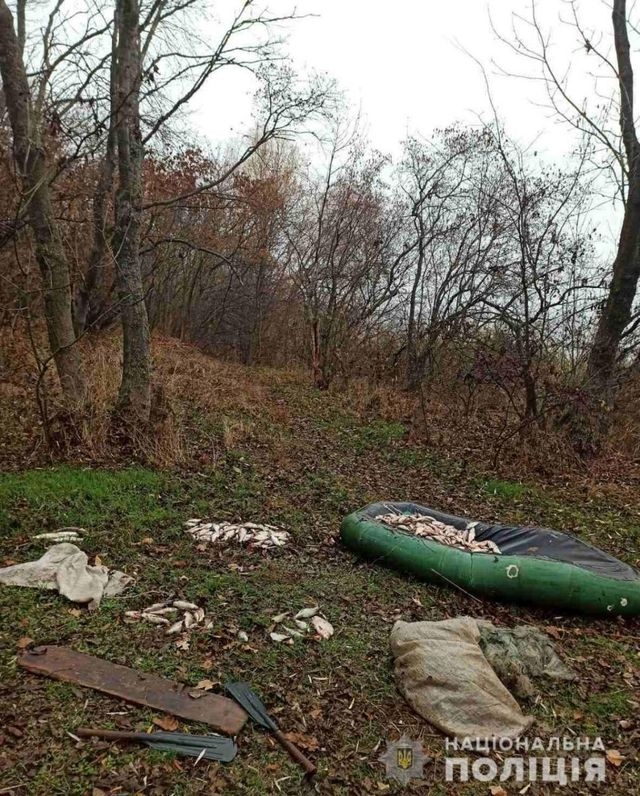 40 кг рыбы изъяли полицейские у браконьера