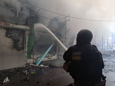 Российские беспилотники в течение двух часов атаковали Харьков