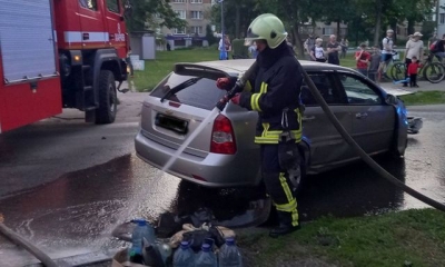 ДТП в Харькове: пострадала девушка, бензин вылился на асфальт