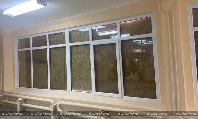 В Харькове восстановили детскую поликлинику № 1, пострадавшую во время апрельского обстрела