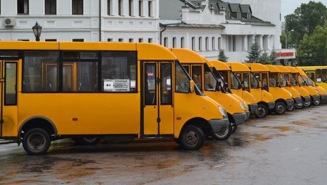 Под Харьковом бастуют перевозчики