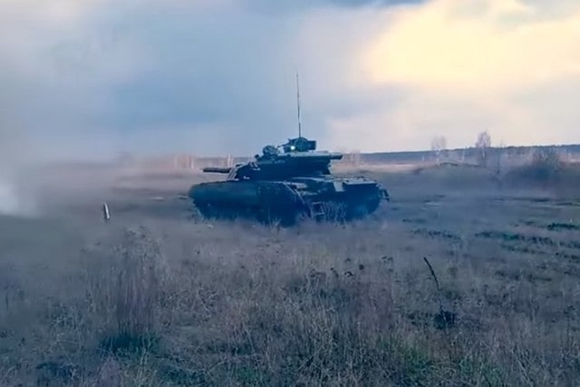 Модернизированный вариант танка «Булат» прошел испытания на полигоне