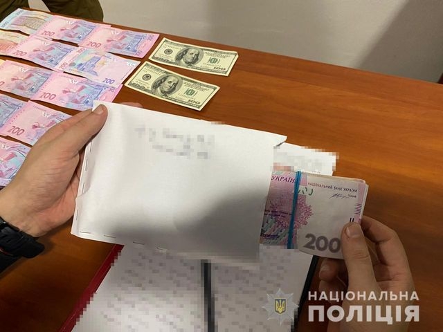Майор ВСУ задержан при получении взятки