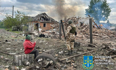 Российские террористы практически разрушили приграничный Волчанск