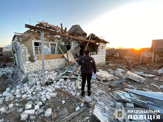 Россияне обстреляли три района Харьковщины