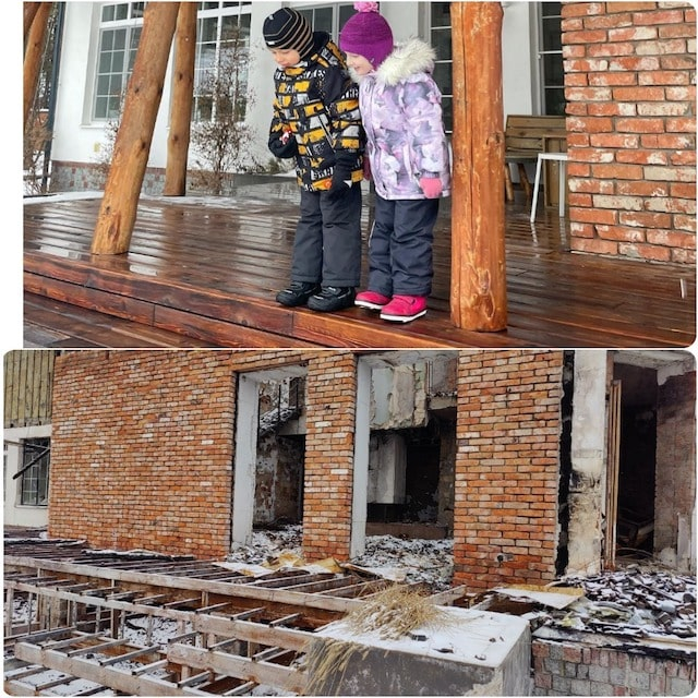 Агрессоры уничтожили уникальный детский сад в Тишках (фото)