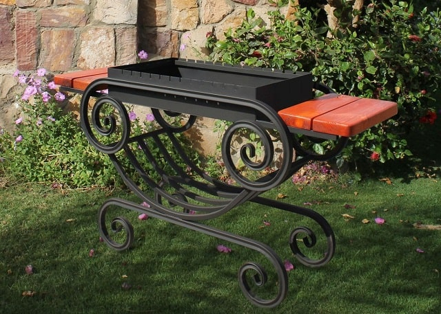 Как правильно использовать кованый мангал от Bastion