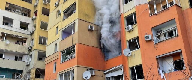 После нескольких часов передышки Харьков снова обстрелян оккупантами