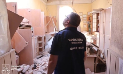 Россияне нанесли удар дроном по зданию фармакологического университета в Харькове