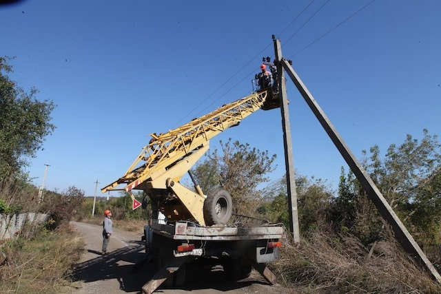 Спустя полтора года в селе Пашково появилось электричество