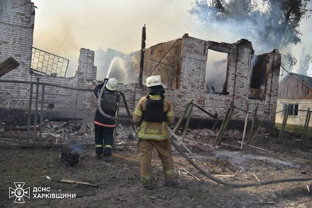 Обстрелы области: в Русской Лозовой есть раненые, в Боровской громаде разрушено учебное заведение