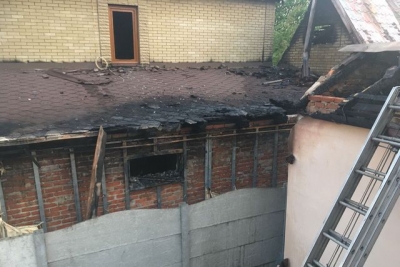 28 спасателей тушили пожар в Ольховке под Харьковом