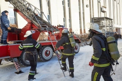 Из здания харьковского «Укртелекома» спасатели эвакуировали более 600 человек