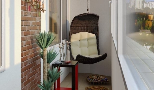 Отделка балкона: особенности, интересные идеи, фото