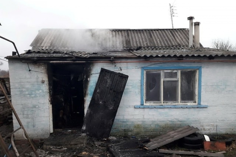 Причиной пожара на Харьковщине стала непотушенная сигарета
