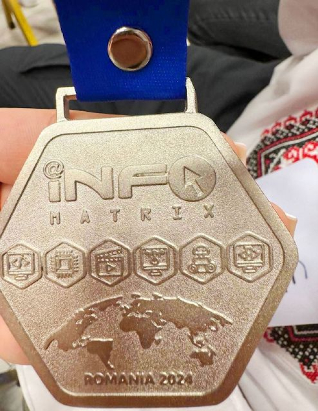 Ученик лицея № 14 Харькова завоевал серебряную награду на международном конкурсе