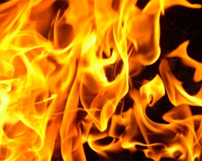 Дети устроили пожар у себя дома