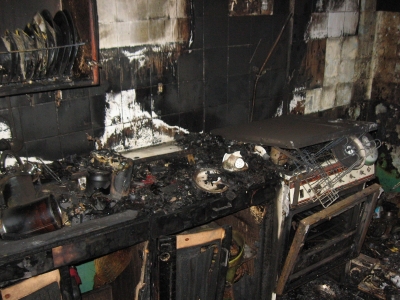 На Салтовке – пожар в высотке: есть пострадавшие