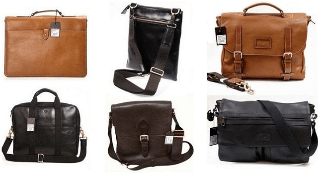 Виды мужских сумок