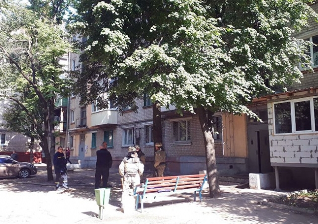 В Слободском районе Харькова во время пожара спасли мужчину