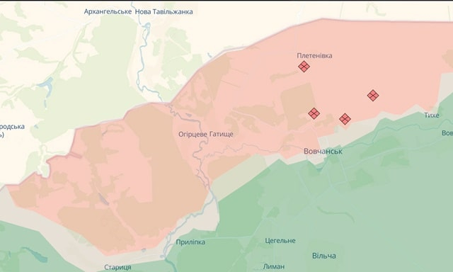 Россияне оккупировали село Гатище в Чугуевском районе – DeepState