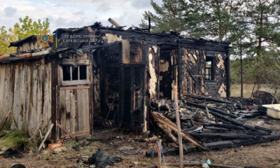 Под Купянском во время пожара пострадала женщина