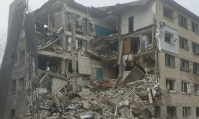 В Ковшаровке погибли три человека – авиабомба попала в подъезд 5-этажного дома