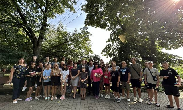 Дети сотрудников полиции отправились на отдых в Закарпатье