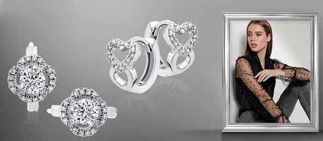 Безупречность серебряных сережек