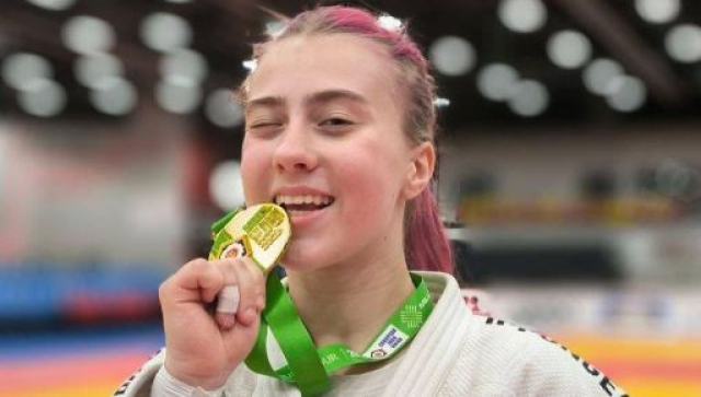 Юная харьковчанка стала чемпионкой кубка Европы по дзюдо среди кадетов