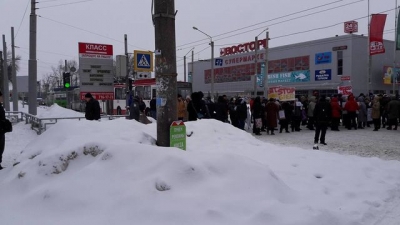 Харьковские предприниматели оккупировали один из проспектов (видео)