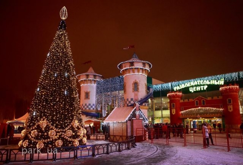 Парк Горького ждет харьковчан в новогоднюю ночь