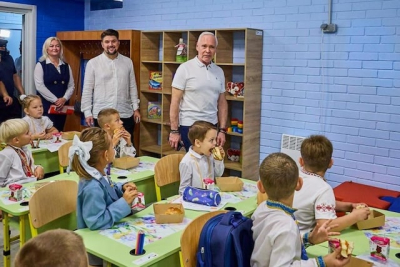 На Салтовке открылась самая глубокая школа в Харькове