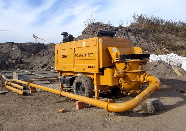 Аренда стационарного бетононасоса: преимущества и особенности выбора