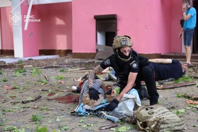 На выходных Харьков подвергся самому массированному удару с начала полномасштабной войны (фото)