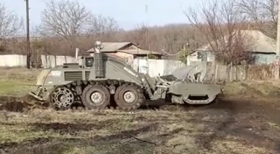 Разминировать территорию области помогает словацкая «Bozena-5»