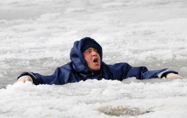 В Зачепиловском районе погиб рыбак – провалился по лед