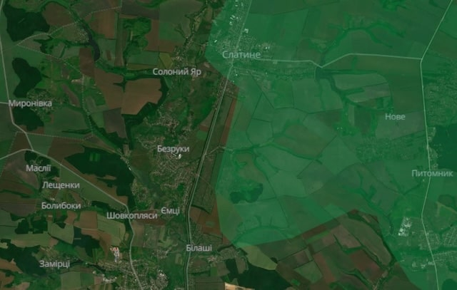 Впервые за несколько месяцев враг атаковала Дергачевскую громаду авиабомбами