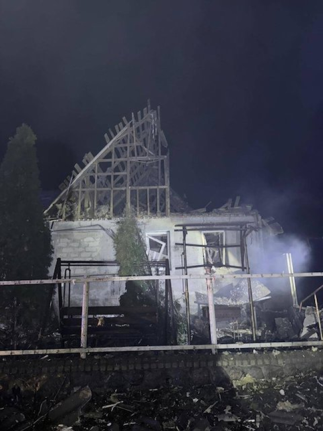 Россияне атаковали Люботин дроном-камикадзе «Shahed-131/136»