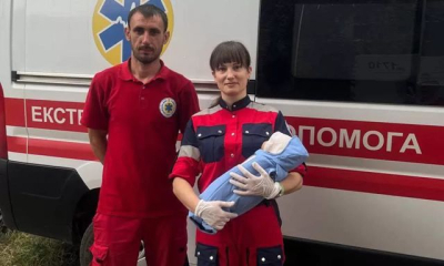 В Богодуховском районе в машине скорой помощи родилась девочка